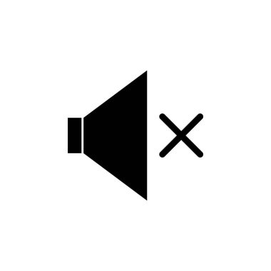 sessiz işaretini simgesi. Web simgeler unsuru. Premium kalite grafik tasarım simgesi. Web siteleri, web tasarım, beyaz arka plan üzerinde hareket eden app için işaret ve sembolleri toplama simgesi