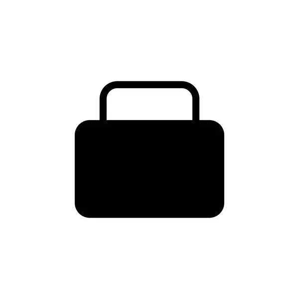 バッグのアイコンです Web アイコンの要素 プレミアム品質のグラフィック デザインのアイコン Web サイト Web デザイン 白い背景の上のモバイル — ストックベクタ