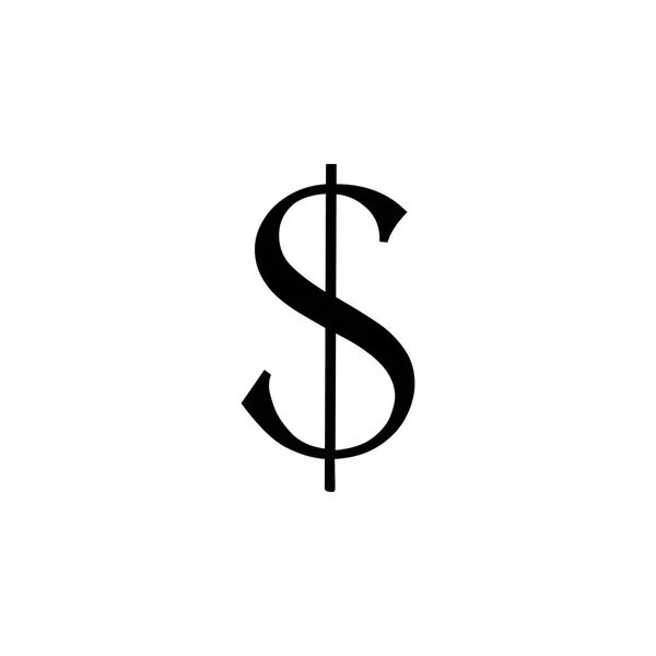 Ikona Znak Dolara Element Web Ikony Premium Jakości Projekt Graficzny — Wektor stockowy
