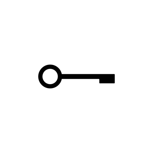 Schlüsselsymbol Element Der Web Symbole Premium Qualität Grafikdesign Ikone Symbolsammlung — Stockvektor