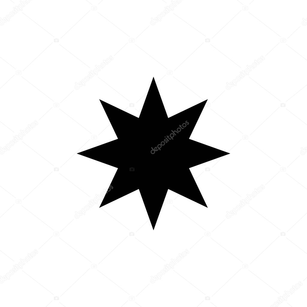eight-pointed star icon. Element of web icons. Premium quality graphic design icon. Signs and symbols collection icon for websites, web design, mobile app on white background