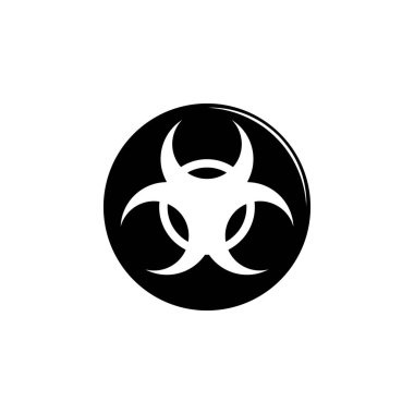 silah, biohazard simgesi. Askeri illüstrasyon unsuru. Web siteleri, web tasarım, beyaz arka plan üzerinde hareket eden app için işaret ve sembolleri simgesi