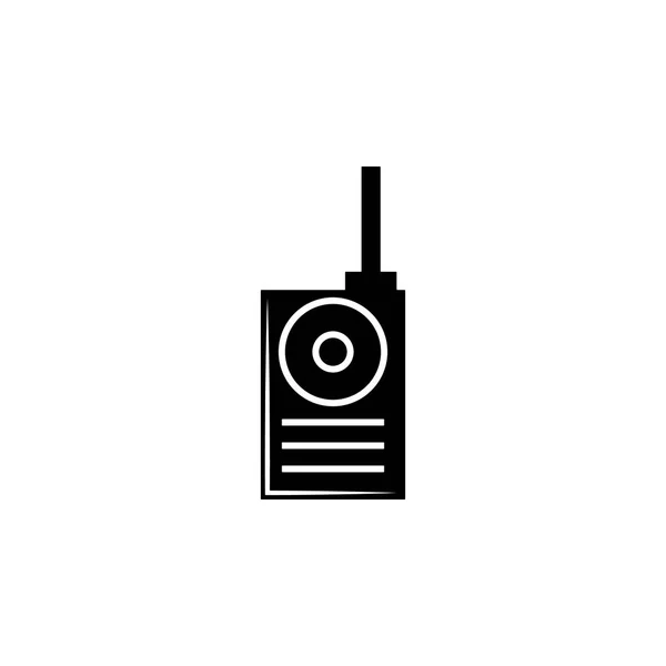 Walkie Talkie Icono Elemento Ilustración Militar Signos Símbolos Icono Para — Vector de stock