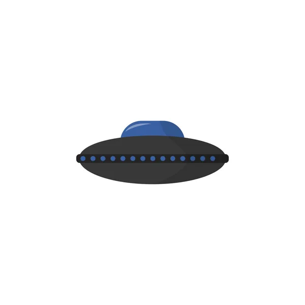 Fliegende Untertasse Farbiges Symbol Element Des Ufo Symbols Für Mobile — Stockvektor