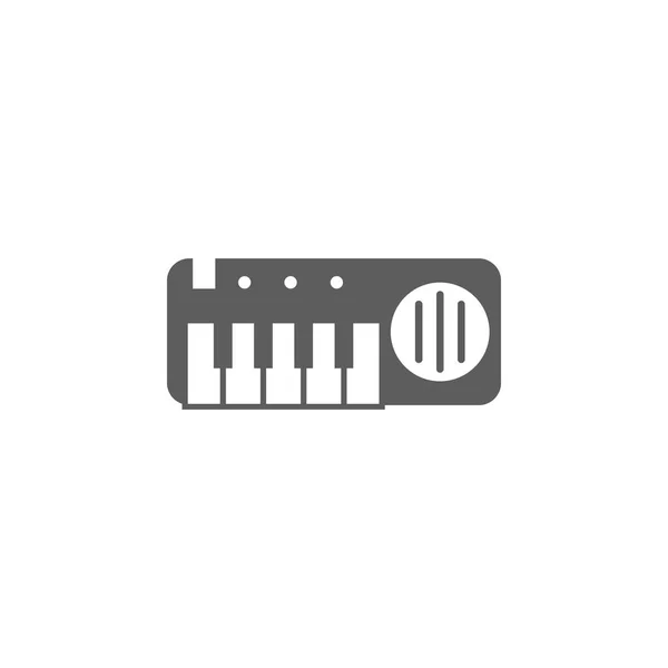 Icône Jouet Piano Élément Jouets Pour Concept Mobile Applications Web — Image vectorielle
