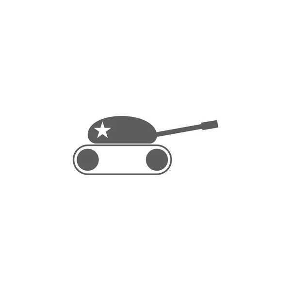 Speelgoed Tank Pictogram Element Van Speelgoed Voor Mobiele Concept Web — Stockvector