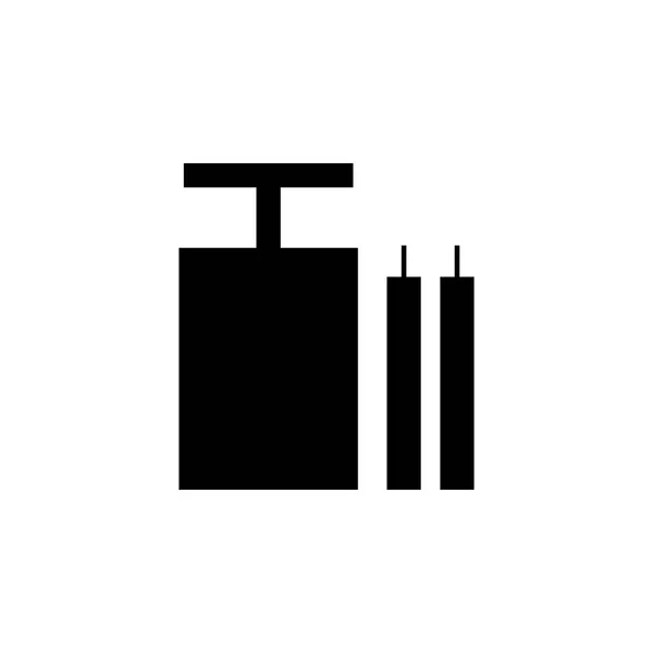 Ikona Dynamitu Element Ilustracja Elementy Terroryzmu Premium Jakości Projekt Graficzny — Wektor stockowy