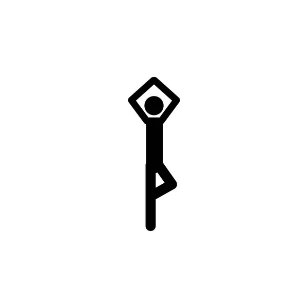 Пілатес Значок Елемент Спортивної Ікони Значок Графічного Дизайну Преміум Якості — стоковий вектор