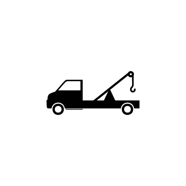货运拖拉机图标 汽车类型图标的元素 优质的平面设计图标 标志和符号收集图标的网站 网页设计 移动应用程序在白色背景 — 图库矢量图片
