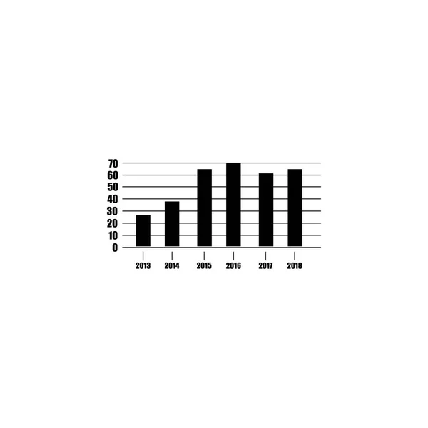 Графика Значок Диаграммы Элементы Значка Бизнес Индикаторов Премиум Качества Графический — стоковый вектор