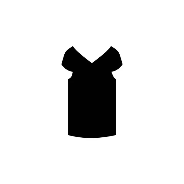 Frauen Jacke Symbol Auf Weißem Hintergrund — Stockvektor