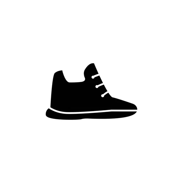 Treiners Zapatos Icono Sobre Fondo Blanco — Vector de stock