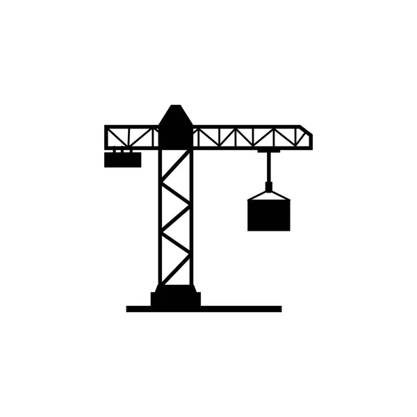 Icono Grúa Elementos Del Icono Restricción Diseño Gráfico Primera Calidad — Archivo Imágenes Vectoriales