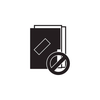 Metin veya dosyayı silme simgesi beyaz arka plan üzerinde