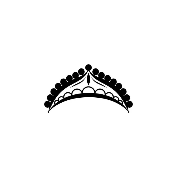 Icono Diadema Icono Del Elemento Diadema Icono Diseño Gráfico Calidad — Vector de stock