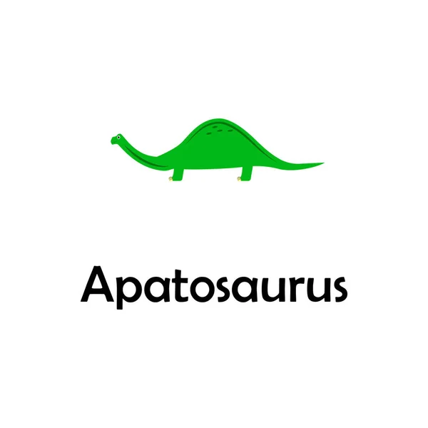 Apatosaurus Illustratie Element Van Reizen Pictogram Voor Mobiele Concept Web — Stockvector