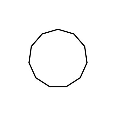 onbirinci simgesi. Geometrik figür öğesi mobil kavramı ve web uygulamaları için. Web sitesi tasarımı ve geliştirme, uygulama geliştirme için ince çizgi simgesi. Beyaz arka plan üzerinde beyaz arka plan üzerinde sigorta primi simgesi