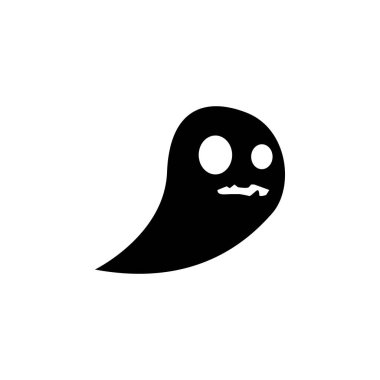 hayalet simgesi. Korkuluk simgesi unsuru. Premium Kalite grafik tasarım simgesi. Web siteleri, web tasarım, beyaz arka plan üzerinde hareket eden app için işaret ve sembolleri toplama simgesi