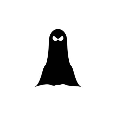 hayalet simgesi. Korkuluk simgesi unsuru. Premium Kalite grafik tasarım simgesi. Web siteleri, web tasarım, beyaz arka plan üzerinde hareket eden app için işaret ve sembolleri toplama simgesi