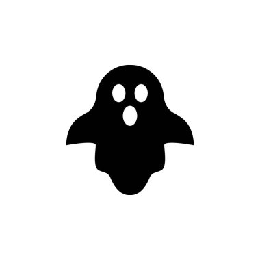 hayalet simgesi. Korkuluk simgesi unsuru. Premium Kalite grafik tasarım simgesi. Web siteleri, web tasarım, beyaz arka plan üzerinde hareket eden app için işaret ve sembolleri toplama simgesi