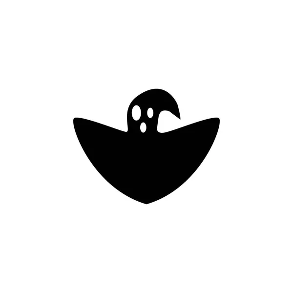 Icono Fantasma Elemento Del Icono Del Espantapájaros Icono Diseño Gráfico — Archivo Imágenes Vectoriales