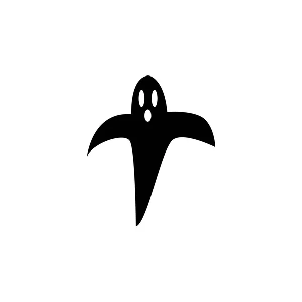 Призрак Элемент Иконки Пугала Премиум Качество Графического Дизайна Значок Знаки — стоковый вектор