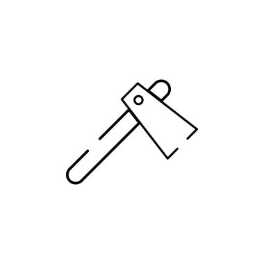 balta simgesi. Cadılar Bayramı illüstrasyon unsuru. Premium Kalite grafik tasarım simgesi. Web siteleri, web tasarım, beyaz arka plan üzerinde beyaz arka plan üzerinde hareket eden app için işaret ve sembolleri toplama simgesi