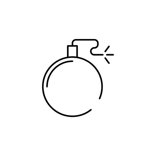Ikona Bomby Element Ilustracja Premium Jakości Projekt Graficzny Ikona Znaki — Wektor stockowy