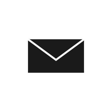 Zarf web posta simgesi. İşaret ve sembolleri kullanılan web, logo, mobil uygulaması, kullanıcı arabirimi, Ux için