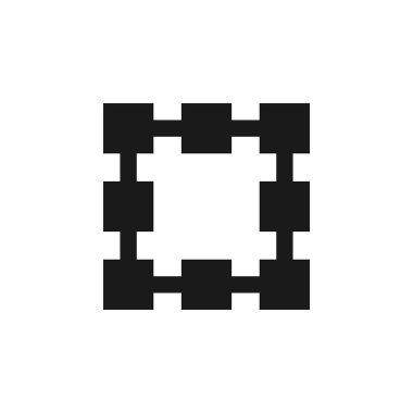 Kullanıcı dikdörtgen Dönüştür simgesini tıklatın. İşaret ve sembolleri kullanılan web, logo, mobil uygulaması, kullanıcı arabirimi, Ux için