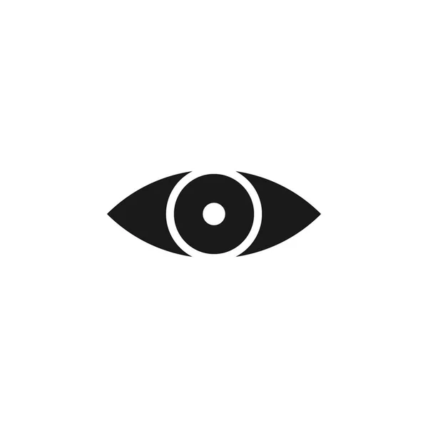 Иконка глаза пользователя сайта. Знаки и символы могут быть использованы для веб, логотип, мобильное приложение, пользовательский интерфейс, UX — стоковый вектор