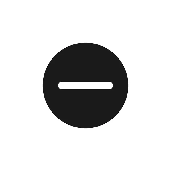 Ikonę Anuluj Usuń użytkownika. Znaki i symbole można dla www, logo, aplikacji mobilnej, Ui, Ux — Wektor stockowy
