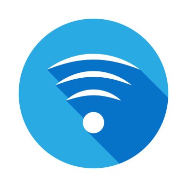 uzun gölge ile sinyal işareti simgesi. Web simgeleri öğesi. Premium kalite grafik tasarım simgesi. İnternet siteleri, web tasarımı, mobil uygulama için işaretler ve semboller koleksiyonu