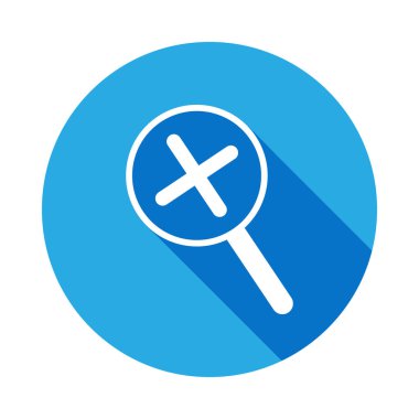 uzun gölge ile büyütme simgesi. Web simgeleri öğesi. Premium kalite grafik tasarım simgesi. İnternet siteleri, web tasarımı, mobil uygulama için işaretler ve semboller koleksiyonu