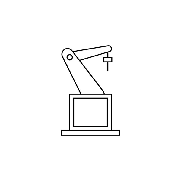 Robot icon.Element del icono del robot popular. Diseño gráfico de primera calidad. Signos, icono de colección de símbolos para sitios web, diseño web , — Vector de stock