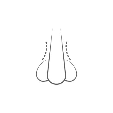 plastik cerrahi el çizmek simgesi. Yüz ve vücut kaldırma illüstrasyon simgesi elemanları. İşaretler ve semboller beyaz arka plan üzerinde web, logo, mobil uygulama, Ui, Ux için kullanılabilir