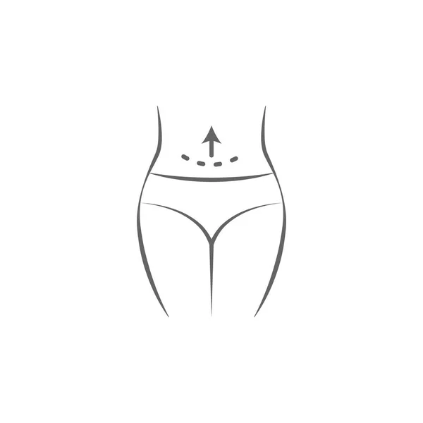 plastik cerrahi el çizmek simgesi. Yüz ve vücut kaldırma illüstrasyon simgesi elemanları. İşaretler ve semboller beyaz arka plan üzerinde web, logo, mobil uygulama, Ui, Ux için kullanılabilir