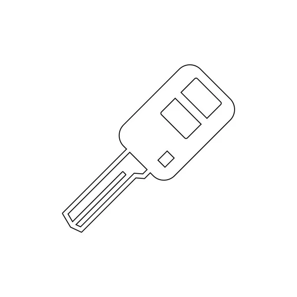 Autoschlüssel-Umriss-Symbol. Elemente der Auto-Reparatur Illustration Symbol. Zeichen und Symbole können für Web, Logo, mobile App, ui, ux verwendet werden — Stockvektor