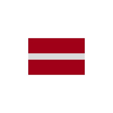 Letonya renkli simgesi bayrağı. Bayraklar resim simgesi öğeleri. İşaretler ve semboller web, logo, mobil uygulama, Ui, Ux için kullanılabilir