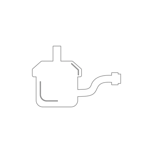 Pictogram van de radiator dop. Elementen van auto reparatie illustratie pictogram. Tekens en symbolen kunnen worden gebruikt voor web, logo, mobiele app, ui, UX — Stockvector