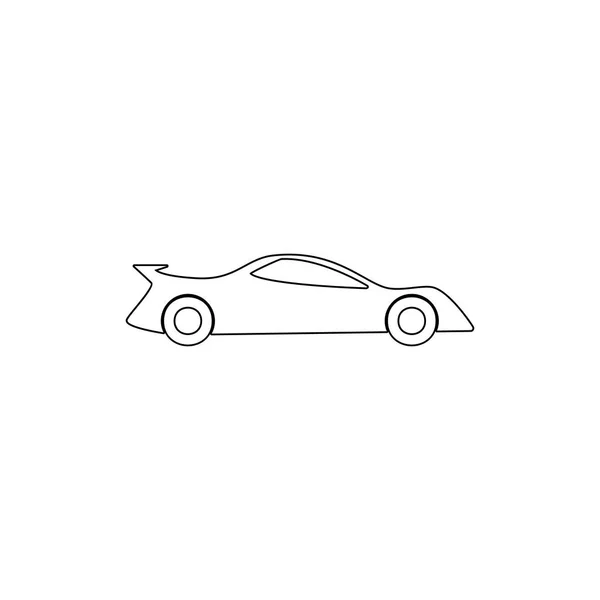 Sport car outline icon. Element of car type icon. Premium quality graphic design icon. Signs and symbols collection icon for websites, web design, mobile app — Stock Vector