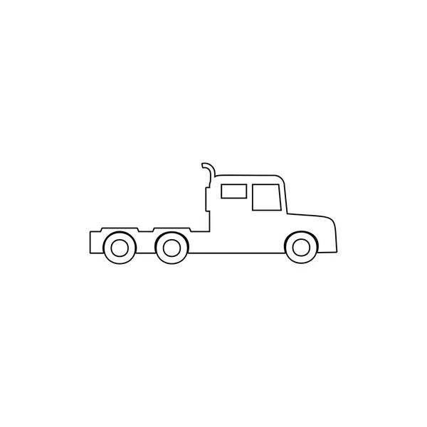 Ikone des Güterwagens. Element der Auto-Typ-Symbol. Premium-Qualität Grafikdesign-Ikone. Symbolsammlung für Webseiten, Webdesign, mobile App — Stockvektor