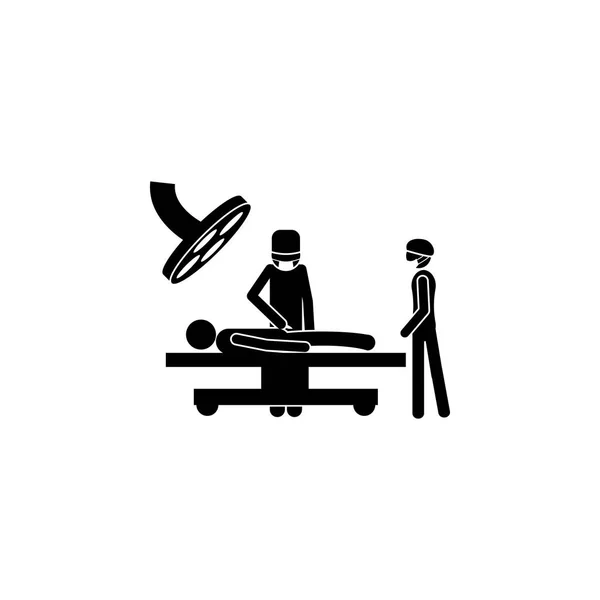 Patient in the operating room icon. Elements of Patients in the hospital icon. Premium quality graphic design. Signs, outline symbols collection icon for websites, web design — 스톡 벡터