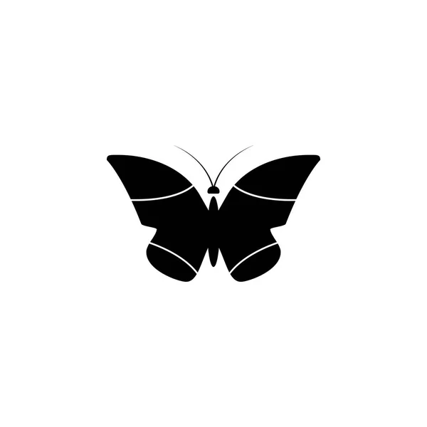 Ikona motýla. Prvky ikony hmyzu. Kvalitní grafický design. Symboly a ikona kolekce symbolů pro weby, návrh webu, mobilní aplikace, informační grafika — Stockový vektor