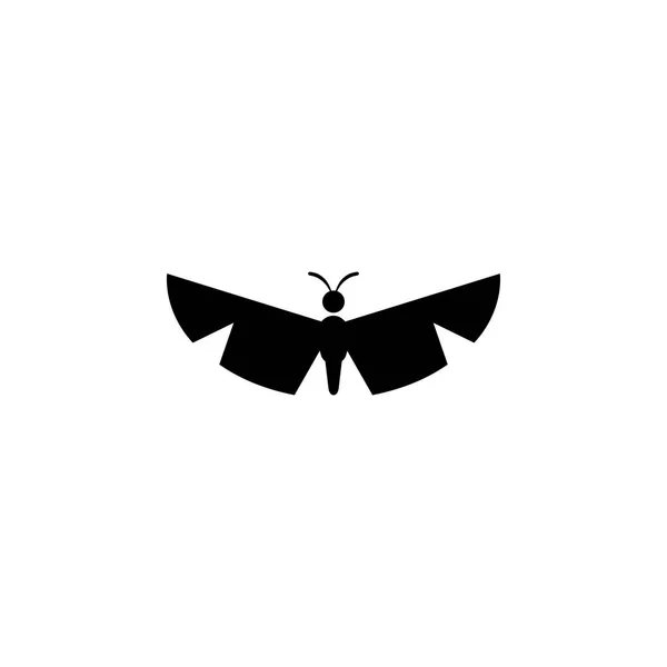 Икона бабочки. Элементы иконы насекомых. Премиум качества графический дизайн. Знаки и значки коллекции символов для веб-сайтов, веб-дизайна, мобильного приложения, информационной графики — стоковый вектор