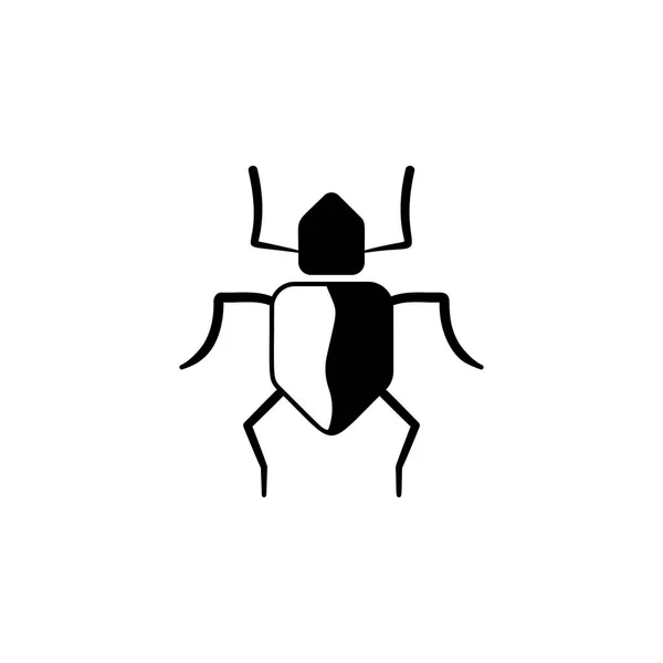 Käfersymbol. Elemente des Insektensymbols. hochwertiges Grafikdesign. Zeichen und Symbolsammlung für Webseiten, Webdesign, mobile App, Informationsgrafik — Stockvektor