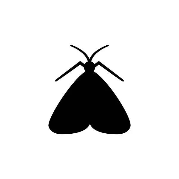 Schmetterlingsikone. Elemente des Insektensymbols. hochwertiges Grafikdesign. Zeichen und Symbolsammlung für Webseiten, Webdesign, mobile App, Informationsgrafik — Stockvektor
