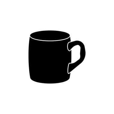 Kupa simgesi. Mutfak eşyaları simgesinin öğesi. Üstün kaliteli grafik tasarım. Web siteleri, web tasarımı, mobil uygulama için işaretler, anahat sembolleri toplama simgesi