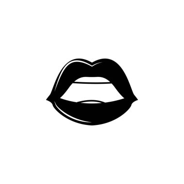 dudaklar simgesi. Popüler dudaklar simgesinin öğesi. Üstün kaliteli grafik tasarım. İşaretler, web siteleri için semboller toplama simgesi, web tasarımı,