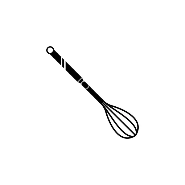 Ícone de whisk. Elemento do ícone de utensílios de cozinha. Design gráfico de qualidade premium. Sinais, ícone de coleção de símbolos de contorno para sites, web design, aplicativo móvel —  Vetores de Stock